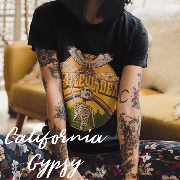 Grateful Dead Retro Band T-shirt band tee - Picture 4 of 10